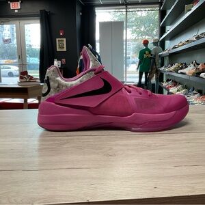NIKE ZOOM KD 4 AUNT PEARL SZ 14 USED NO BOX